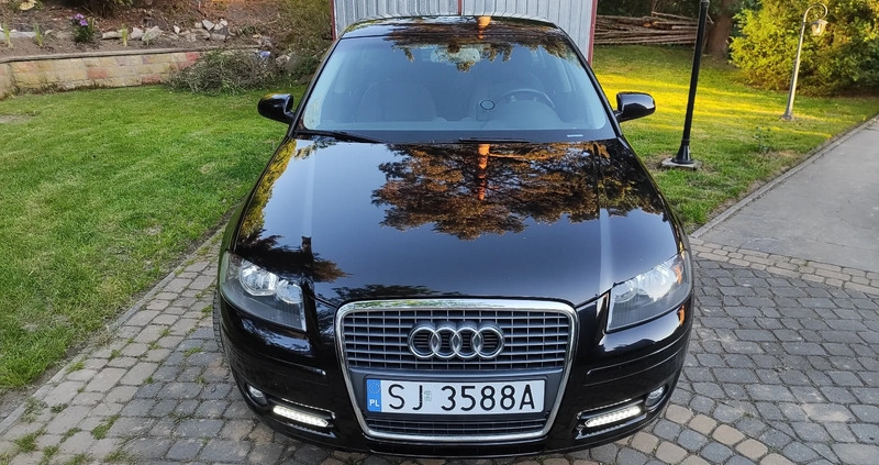 Audi A3 cena 22900 przebieg: 179833, rok produkcji 2007 z Myślenice małe 379
